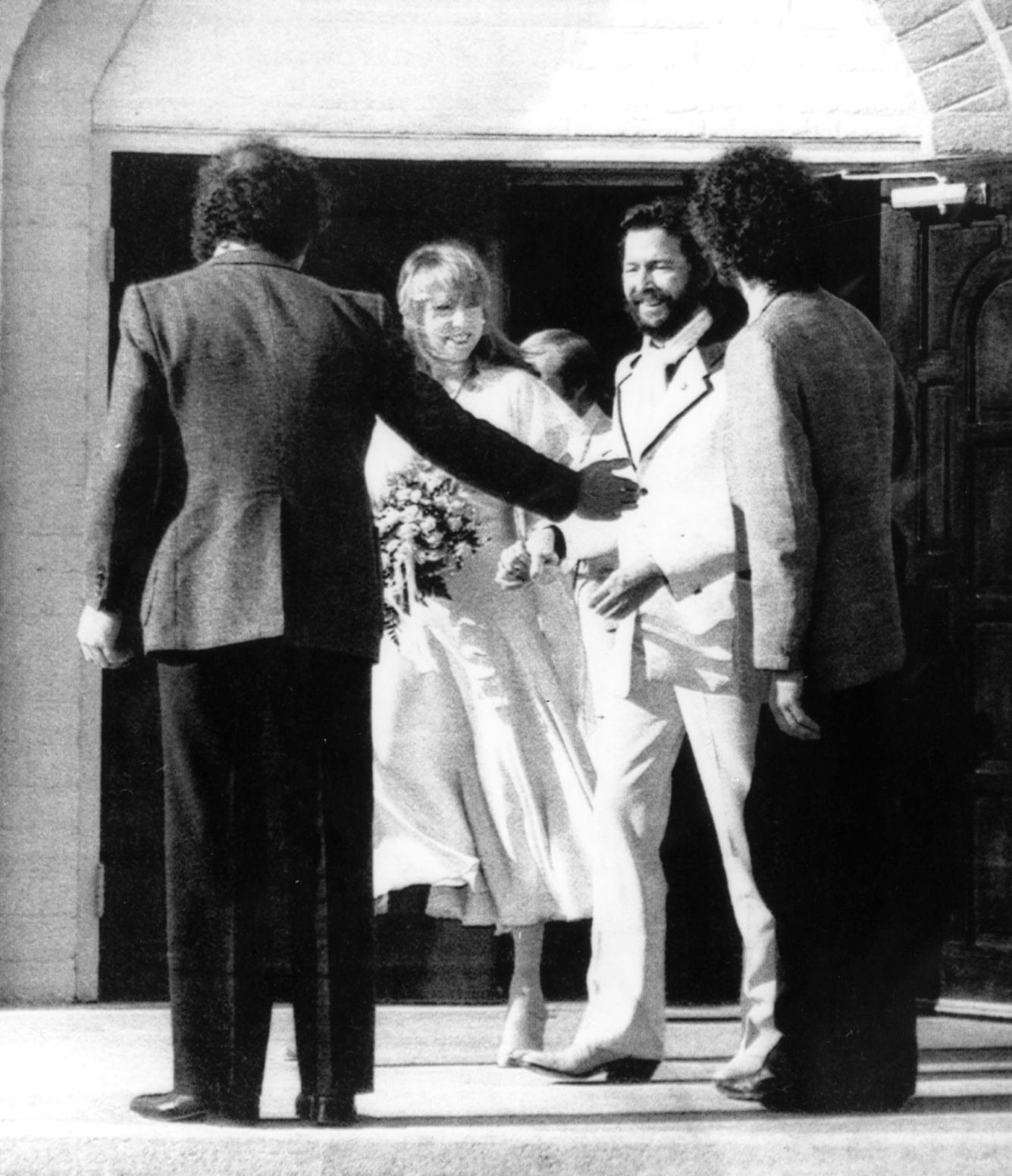 1979: Eric Clapton and Pattie Boyd